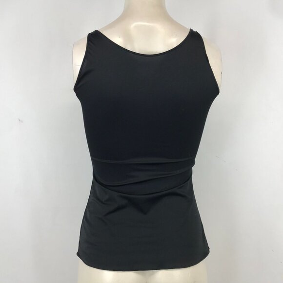 SPANX BY SARA BLAKELY - WOMENS LARGE - BLACK SLEEVELESS V NECK SHAPER TANK - Picture 3 of 5